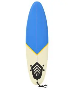 vidaXL Surfboard 170 cm Blue and Cream