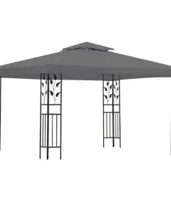 vidaXL Gazebo Anthracite 300×400 cm