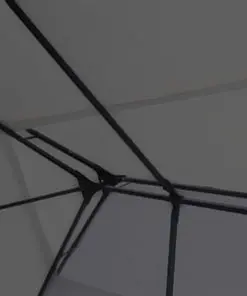 vidaXL Gazebo Anthracite 300×400 cm