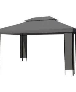 vidaXL Gazebo Anthracite 300×400 cm