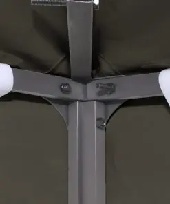 vidaXL 2-Tier Gazebo Top Cover 310 g/m² 3×3 m Taupe