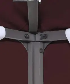 vidaXL 2-Tier Gazebo Top Cover 310 g/m² 3×3 m Bordeaux