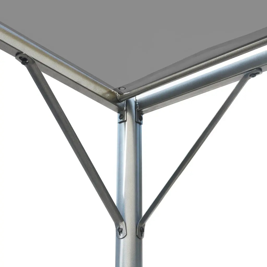 vidaXL Garden Pergola with Retractable Roof 300x300x225 cm Anthracite