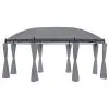 vidaXL Gazebo with Curtains 530x350x265 cm Anthracite