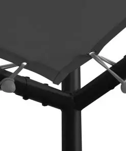 vidaXL Garden Marquee Pavilion Tent with Curtains Hexagonal 360×265 cm