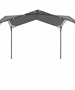 vidaXL Gazebo 4×4 m Anthracite