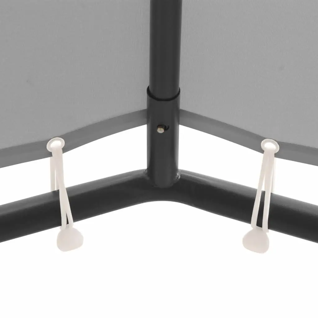 vidaXL Gazebo 4×4 m Anthracite