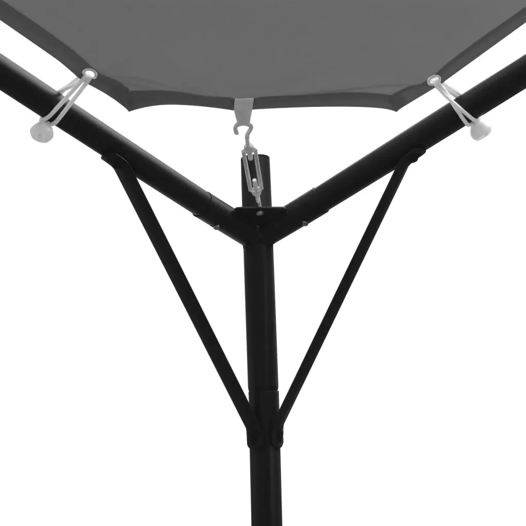 vidaXL Gazebo 4×4 m Anthracite