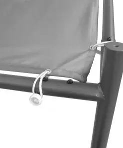 vidaXL Garden Gazebo Steel 400x400x260 cm Anthracite