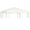 vidaXL Gazebo Top Cover 310 g/m² 3×3 m Cream White