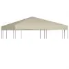 vidaXL Gazebo Top Cover 310 g/m² 3×3 m Beige