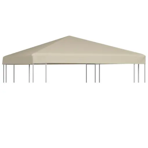 vidaXL Gazebo Top Cover 310 g/m² 3×3 m Brown