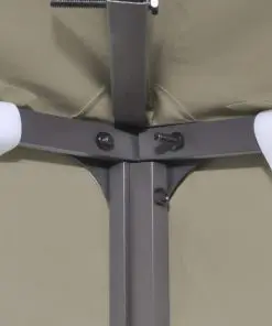 vidaXL Gazebo Top Cover 310 g/m² 3×3 m Brown