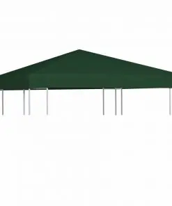 vidaXL Gazebo Top Cover 310 g/m² 3×3 m Green