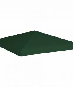vidaXL Gazebo Top Cover 310 g/m² 3×3 m Green