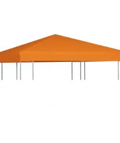 vidaXL Gazebo Top Cover 310 g/m² 3×3 m Orange