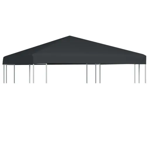 vidaXL Gazebo Top Cover 310 g/m² 3×3 m Grey