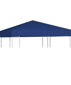 vidaXL Gazebo Top Cover 310 g/m² 3×3 m Blue