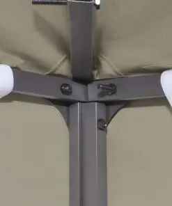 vidaXL Gazebo Top Cover 310 g/m² 4×3 m Brown