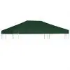 vidaXL Gazebo Top Cover 310 g/m² 4×3 m Green vidaXL Gazebo Top Cover 310 g/m² 4×3 m Green