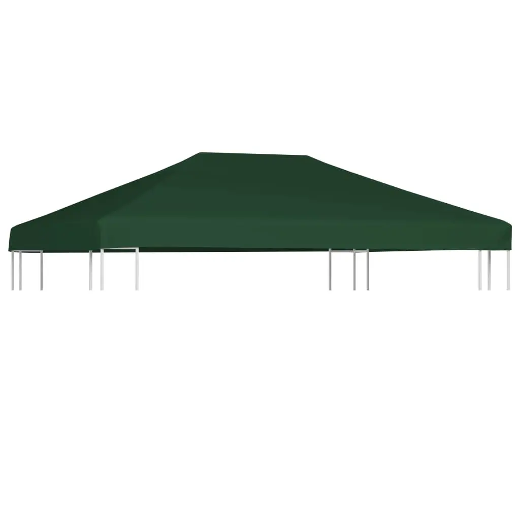 vidaXL Gazebo Top Cover 310 g/m² 4×3 m Green
