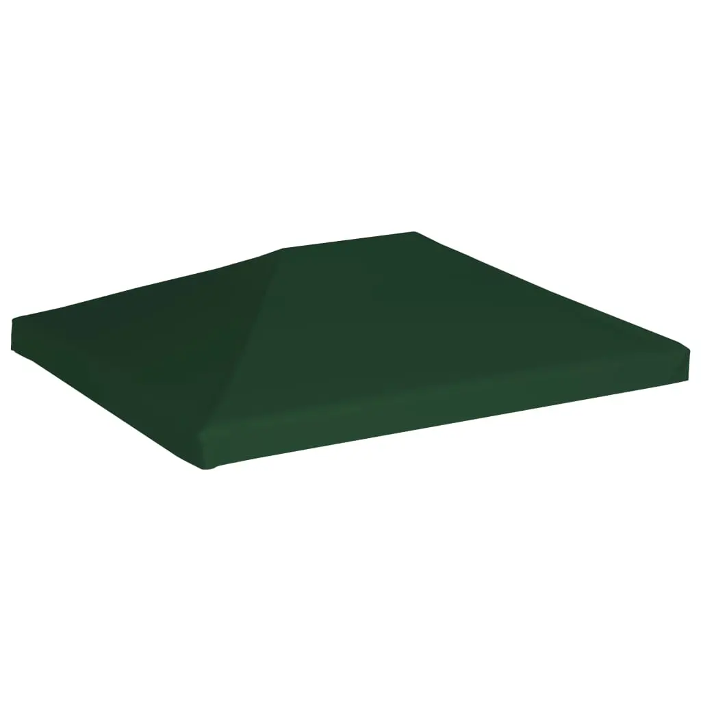 vidaXL Gazebo Top Cover 310 g/m² 4×3 m Green