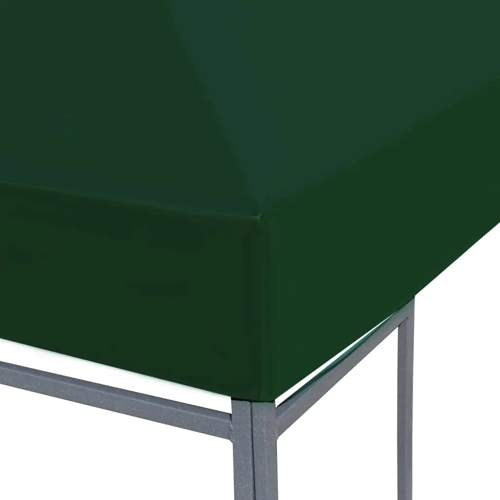 vidaXL Gazebo Top Cover 310 g/m² 4×3 m Green