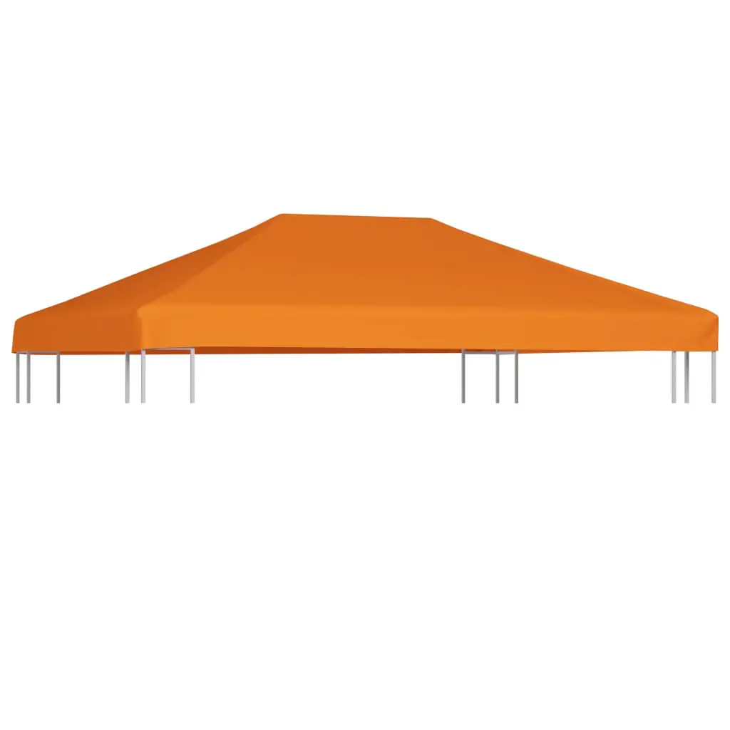 vidaXL Gazebo Top Cover 310 g/m² 4×3 m Orange