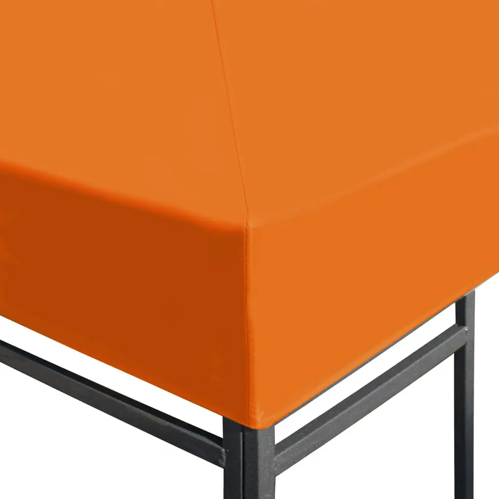 vidaXL Gazebo Top Cover 310 g/m² 4×3 m Orange