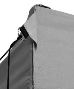 vidaXL Folding Pop-up Party Tent with Sidewalls 3×6 m Anthracite