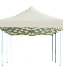 vidaXL Folding Pop-up Party Tent 3×9 m Cream