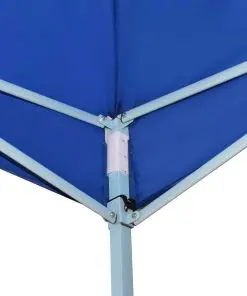 vidaXL Folding Pop-up Party Tent 3×9 m Blue