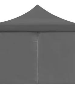 vidaXL Folding Pop-up Party Tent with 8 Sidewalls 3×9 m Anthracite
