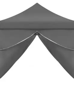 vidaXL Folding Pop-up Party Tent with 8 Sidewalls 3×9 m Anthracite