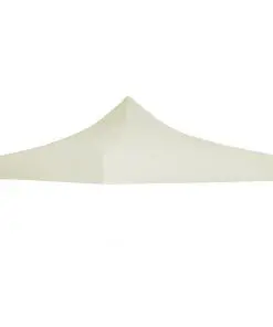 vidaXL Party Tent Roof 3×3 m Cream