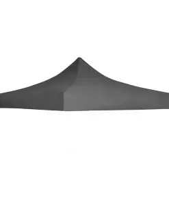 vidaXL Party Tent Roof 3×3 m Anthracite