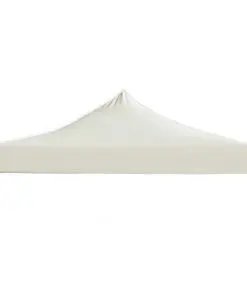vidaXL Party Tent Roof 3×6 m Cream