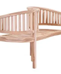 vidaXL Garden Bench 120 cm Solid Teak