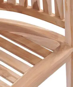 vidaXL Garden Bench 120 cm Solid Teak