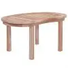 vidaXL Banana-shaped Coffee Table Solid Teak vidaXL Banana-shaped Coffee Table Solid Teak