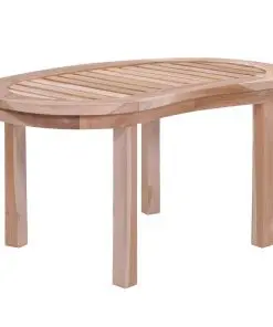 vidaXL Banana-shaped Coffee Table Solid Teak