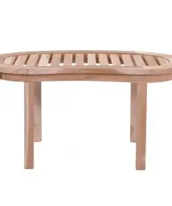 vidaXL Banana-shaped Coffee Table Solid Teak