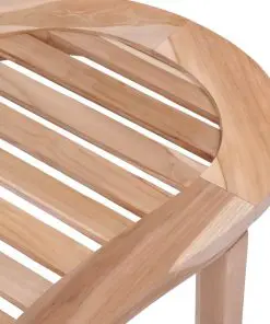 vidaXL Banana-shaped Coffee Table Solid Teak