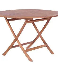 vidaXL 7 Piece Outdoor Dining Set Solid Teak Wood