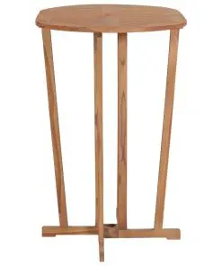 vidaXL Folding Bar Table 100x65x105 cm Solid Teak Wood