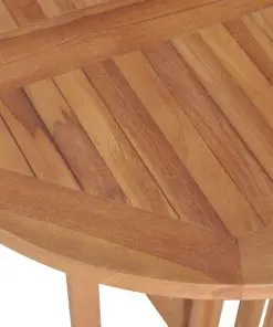 vidaXL Folding Bar Table 100x65x105 cm Solid Teak Wood