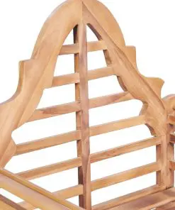 vidaXL Garden Chair 89x63x102 cm Solid Teak