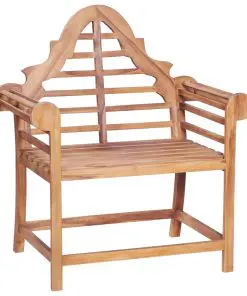 vidaXL Garden Chair 2 pcs 91x62x102 cm Solid Teak