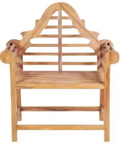 vidaXL Garden Chair 2 pcs 91x62x102 cm Solid Teak