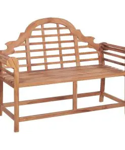 vidaXL Garden Bench 136x63x102 cm Solid Teak